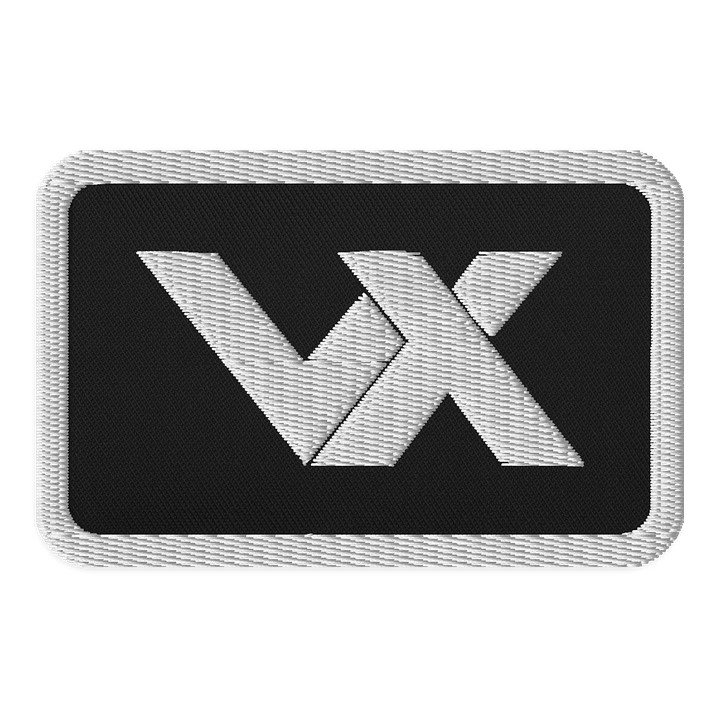 VX White Logo Patch product image (1)