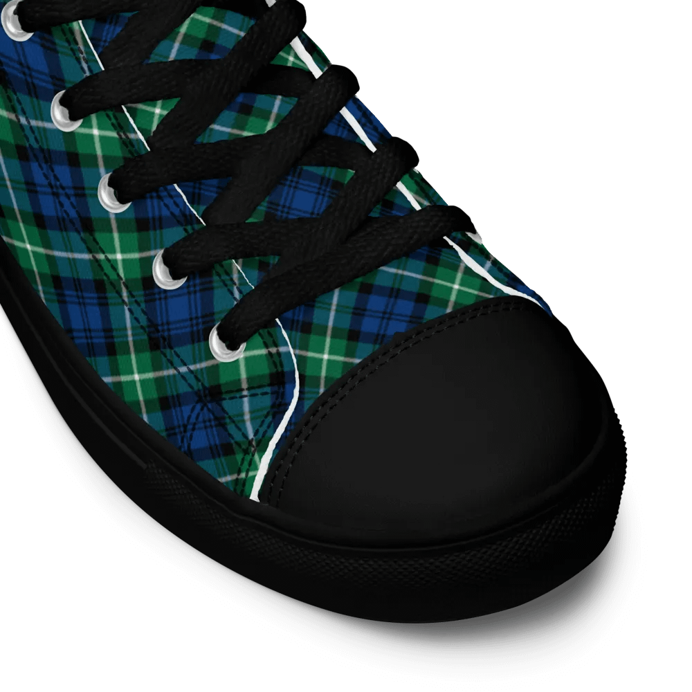 Lamont Tartan Men's High Top Shoes product image (11)