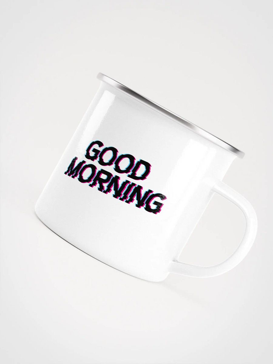 Good Morning Enamel Mug product image (5)