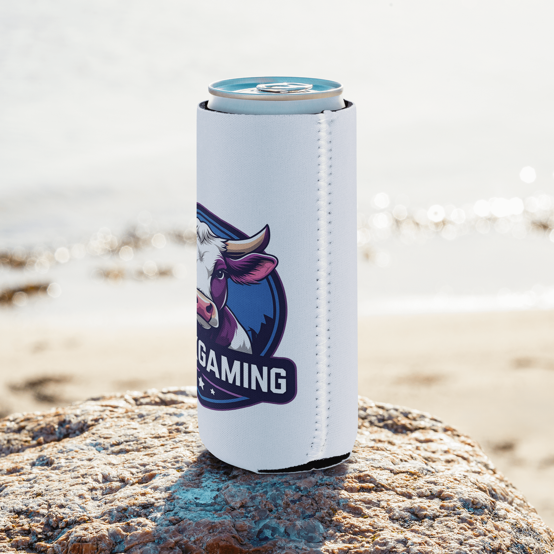 Cow Badge Coozie product image (17)