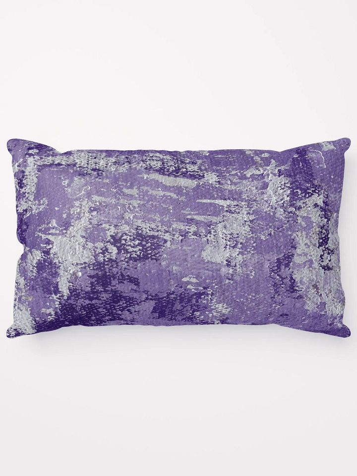 Long Abstract Purple Pillow product image (1)