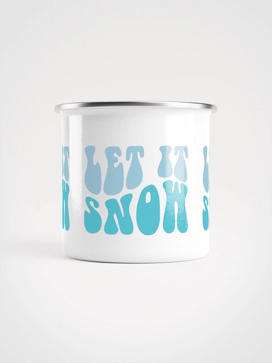 Let it Snow Enamel Mug product image (2)