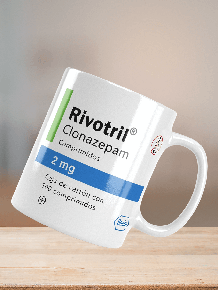 "Clonazepam-spanish" Ceramic mug product image (8)