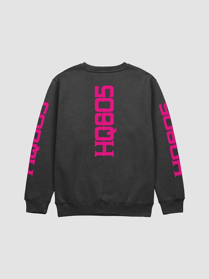 HQ605 Pink Logo w/Back, Sleeves Sweatshirt product image (2)