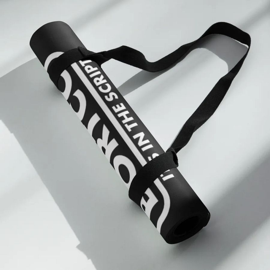 Bortco Yoga Mat Black Repeat product image (6)
