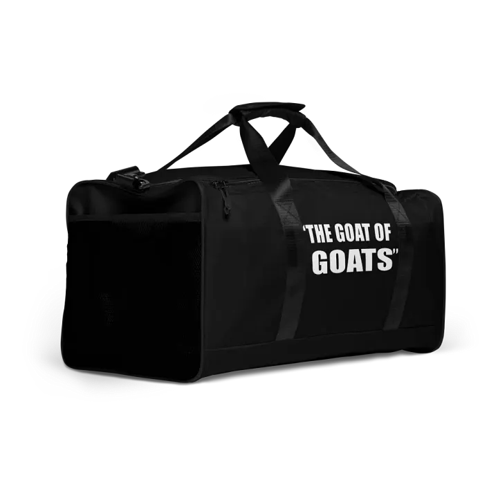 The Goat of Goats Black Duffle Bag product image (2)