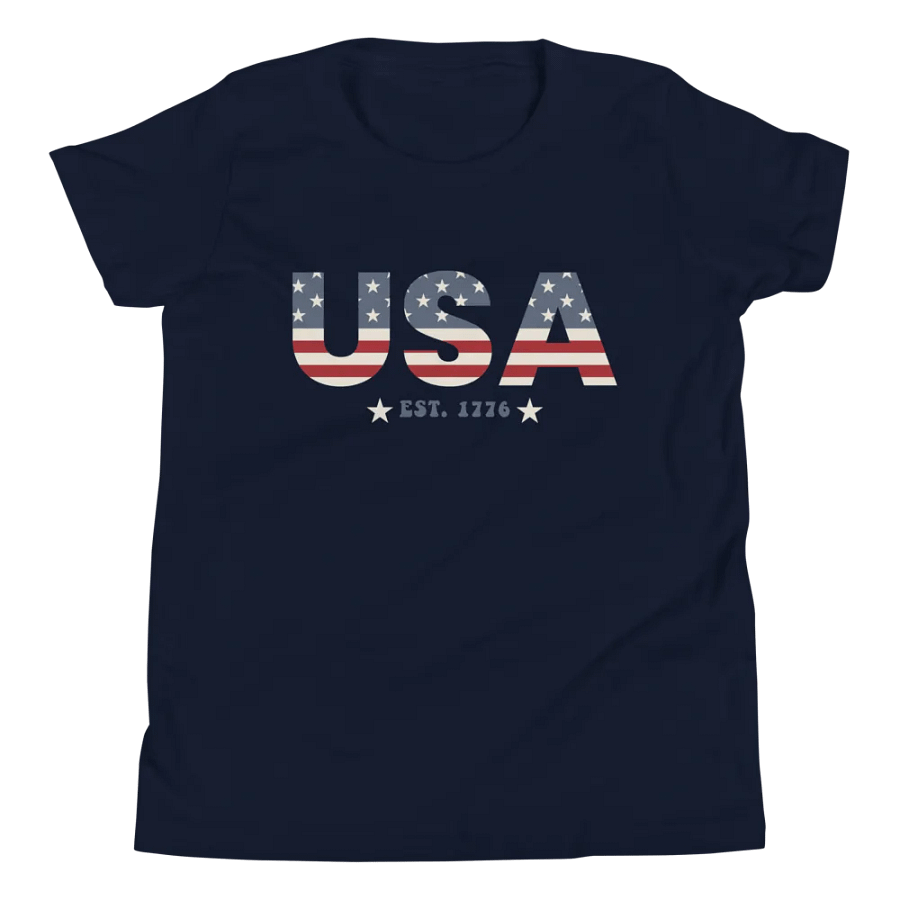 Kids American Flag USA Tee product image (29)
