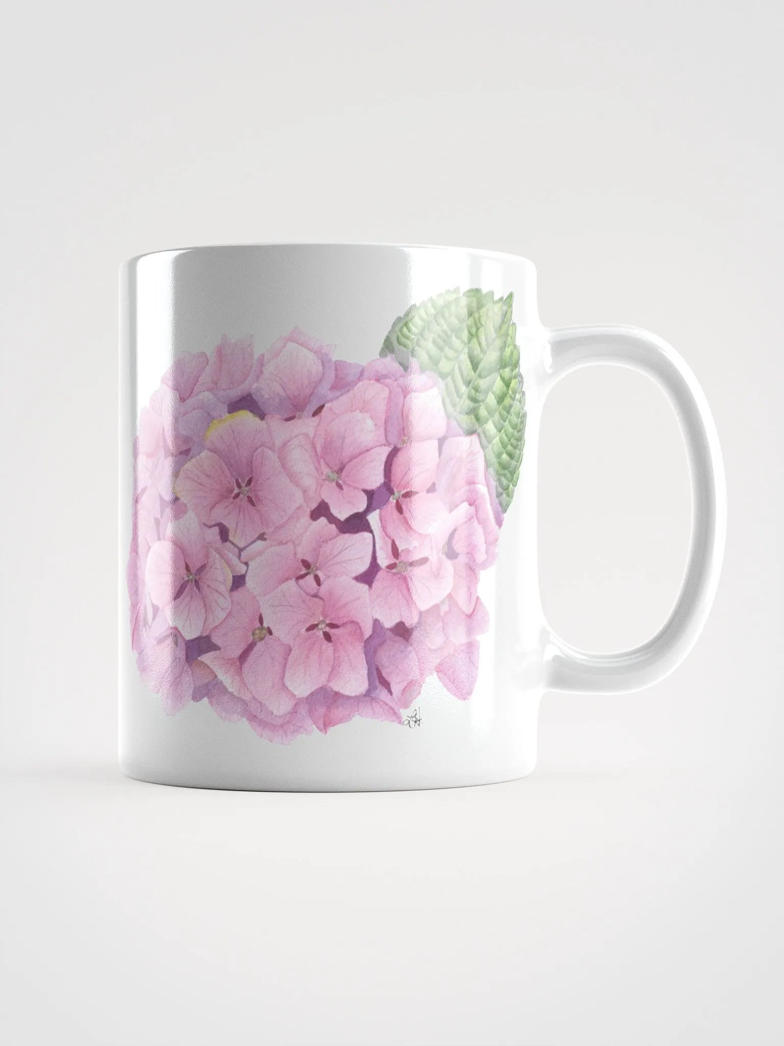Hydrangea Botanical Illustration Mug product image (3)