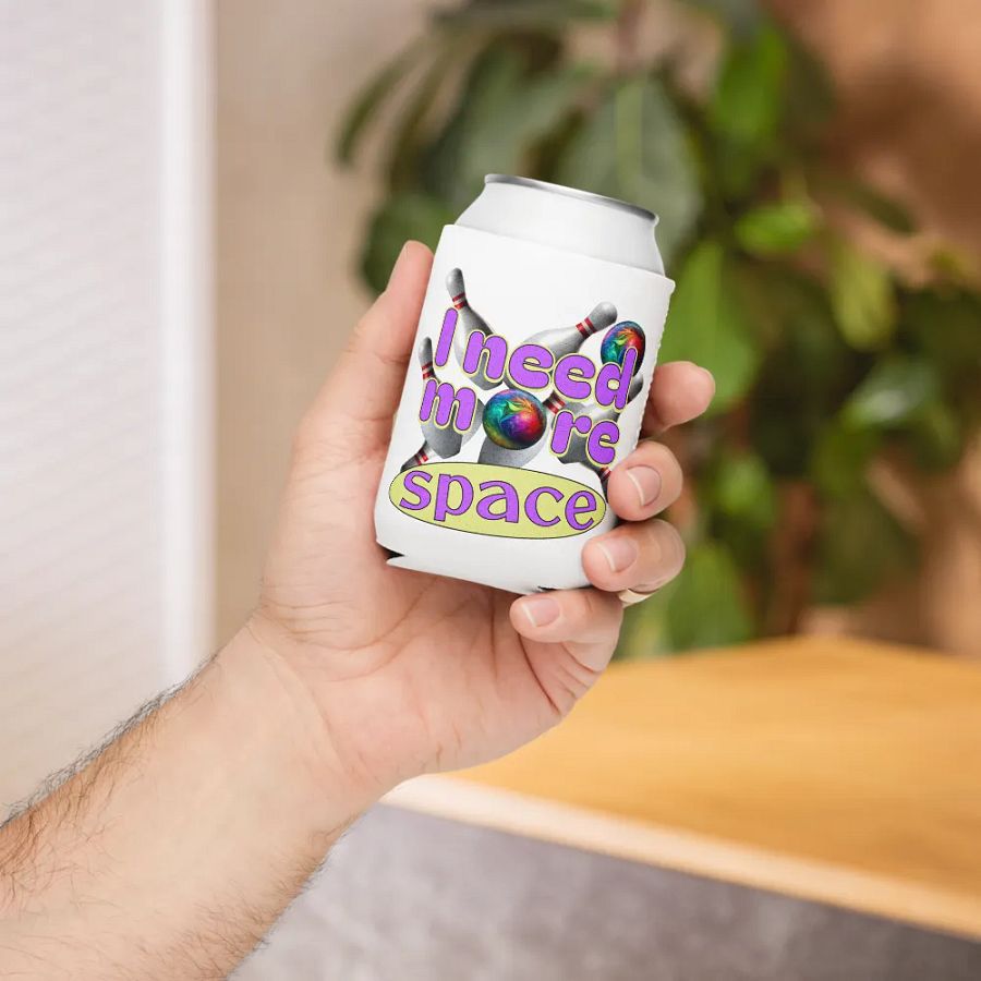 I Need More Space Bowling Cosmic Can Cooler product image (5)