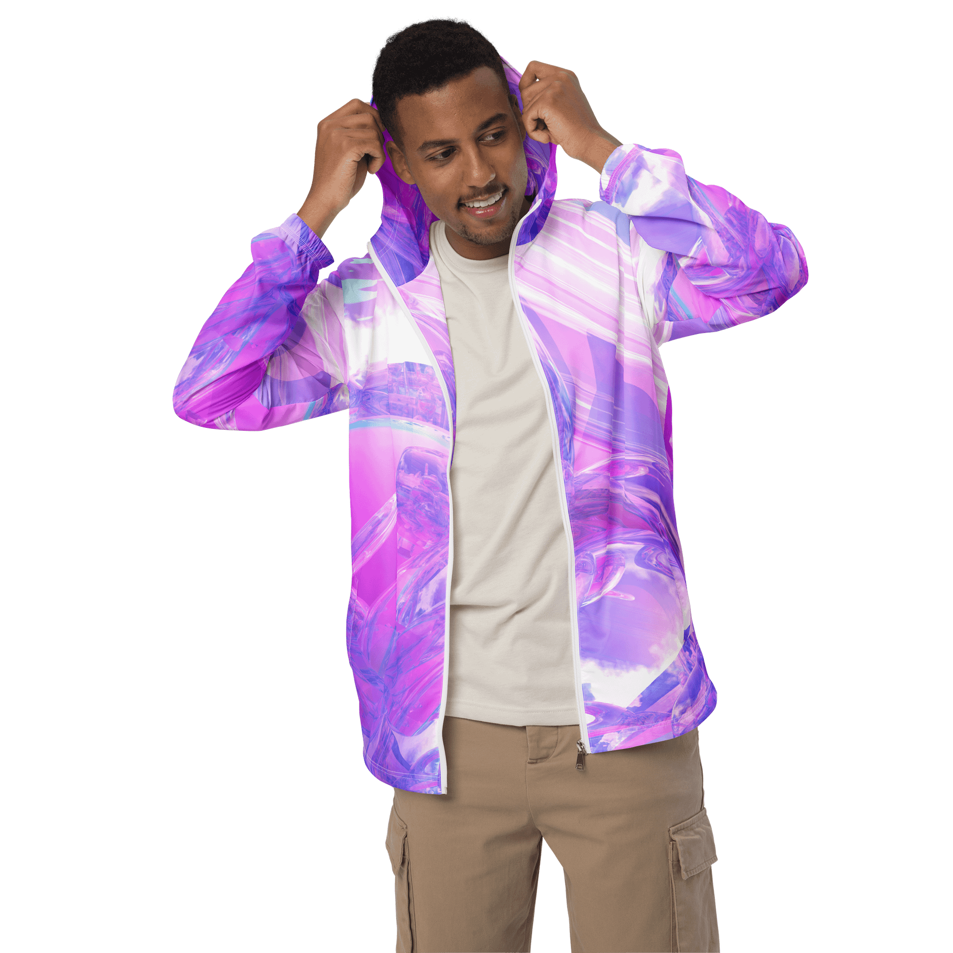 Fluid Reflections Windbreaker product image (2)