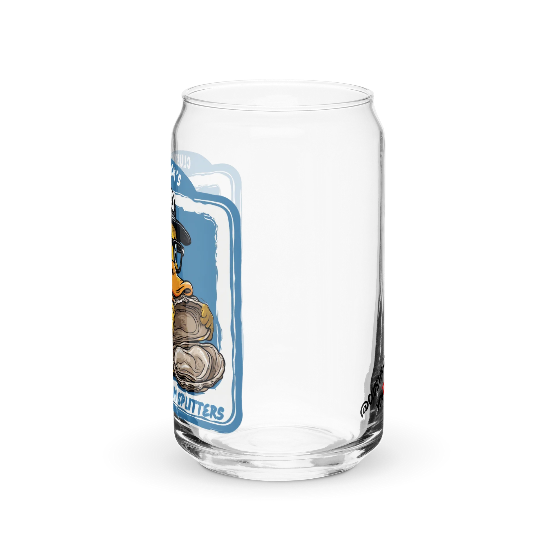 Can Shaped Glass Clam Style product image (3)