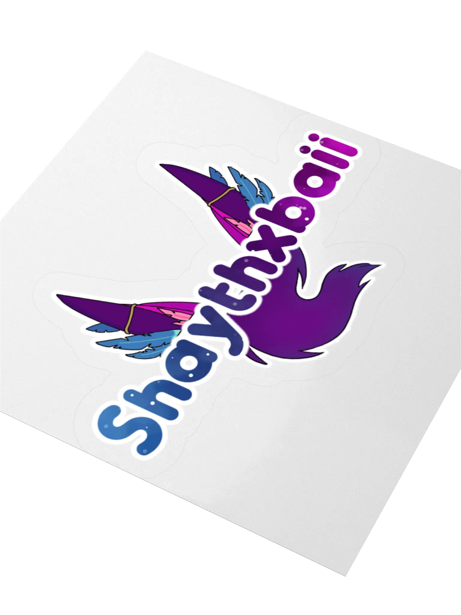 Shaythxbaii Logo Sticker product image (7)