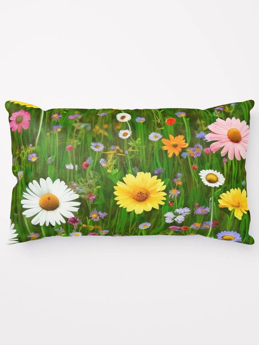Unleash Your Inner Explorer: Bohemian Floral Escape Throw Pillow product image (5)