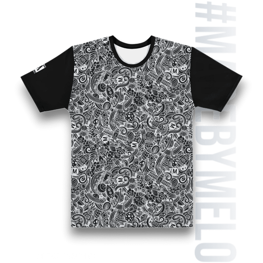 Dark Space Scribble - Ultimate T-Shirt | #MadeByMELO product image (3)
