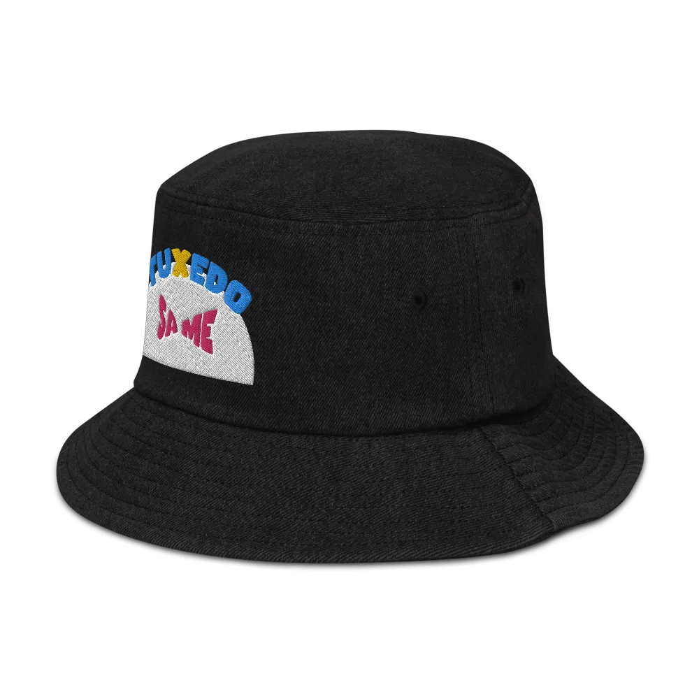 Tuxedo Same Embroidered Bucket Hat product image (4)