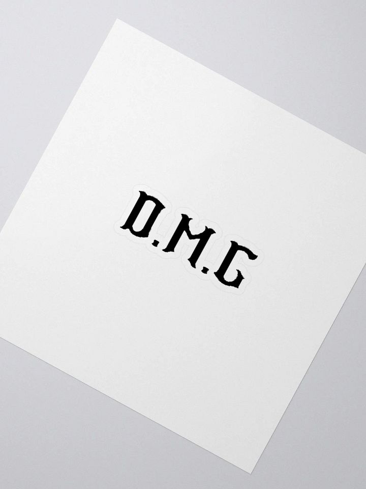 D.M.G Sticker product image (2)