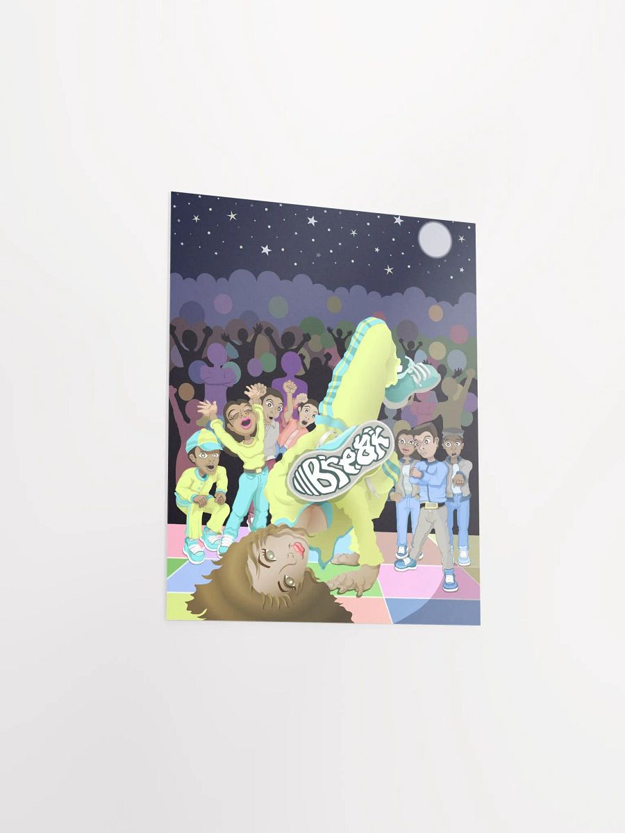 B-Girl's Spotlight at Night Poster product image (3)