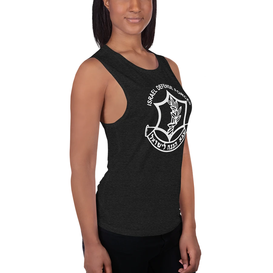 IDF Logo Muscle Tank Top (Women Fit) product image (5)