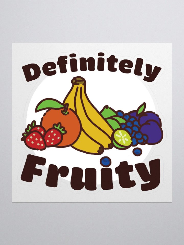 Definitely Fruity Sticker product image (1)