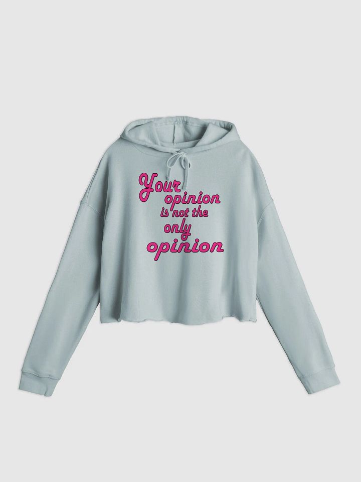 Your Opinion... Independent Trading Co. Women’s Lightweight Cropped Hoodie product image (1)