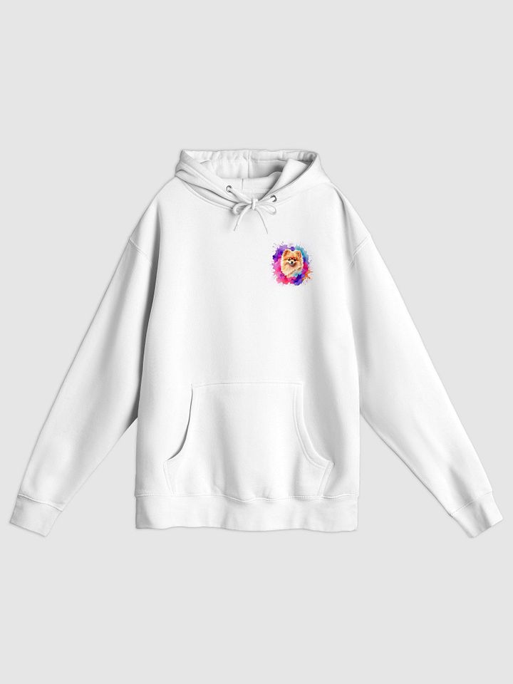 Vibrant Fluffy Dog Splash Hoodie product image (1)