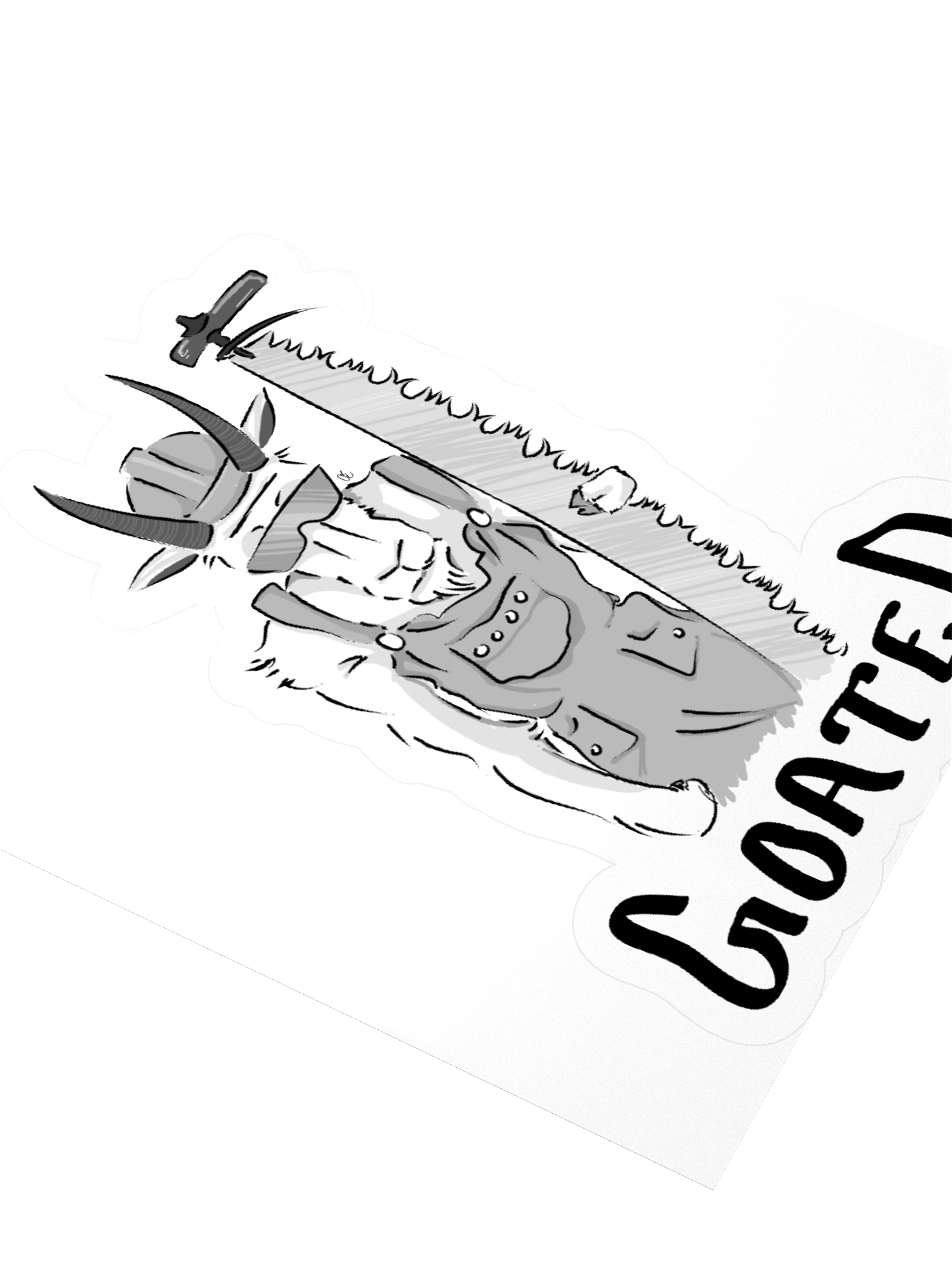 Goated Sticker product image (8)