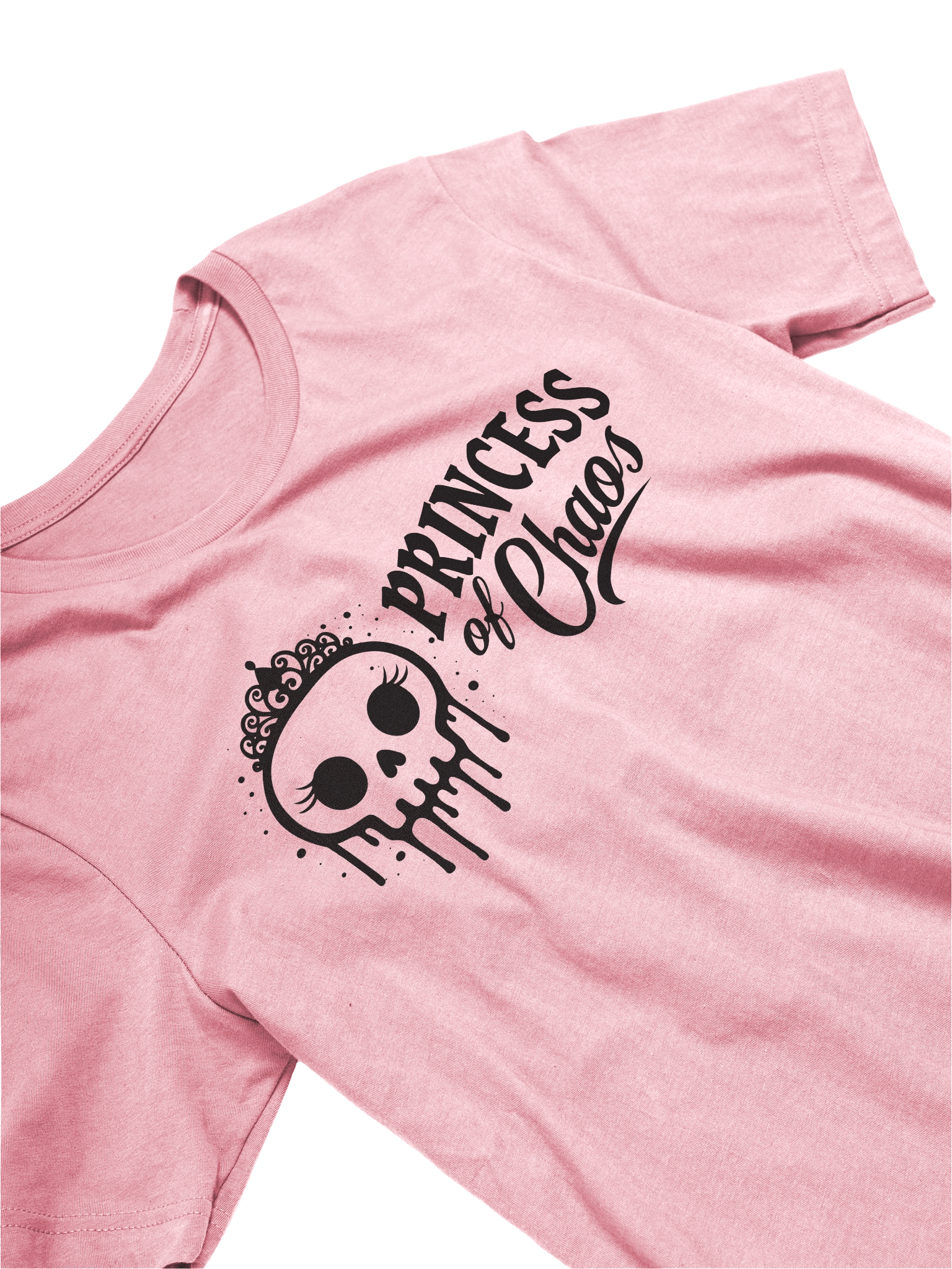 Princess of Chaos Skull Tee - Black product image (3)