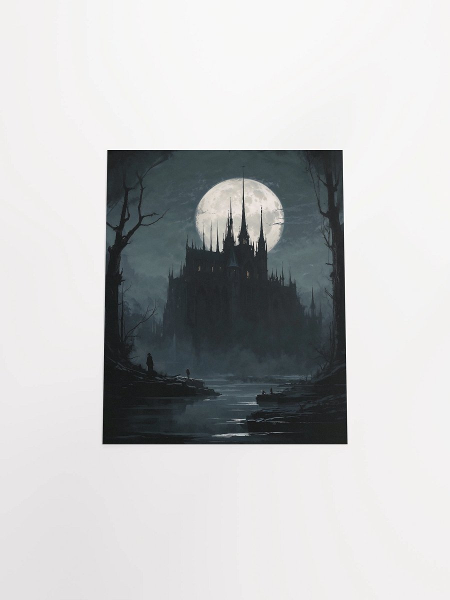 Moonlit Cathedral of the Damned Matte Poster product image (29)