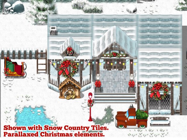 KR Hint of Holiday Mini-Tileset for RPGs product image (2)