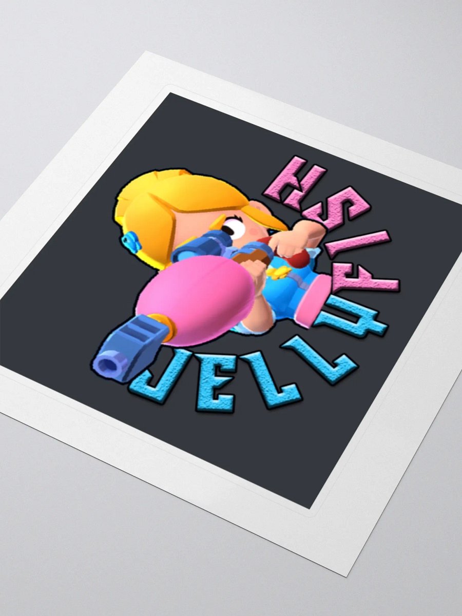 Jellyfish Piper Kiss Cut Stickers product image (7)