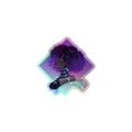 AKNet Holographic AmethystLady Sticker product image (1)