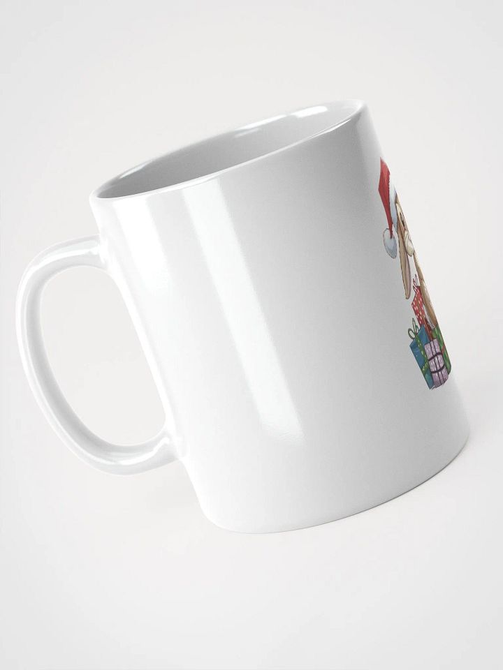 Santa Bunny White Glossy Mug product image (2)