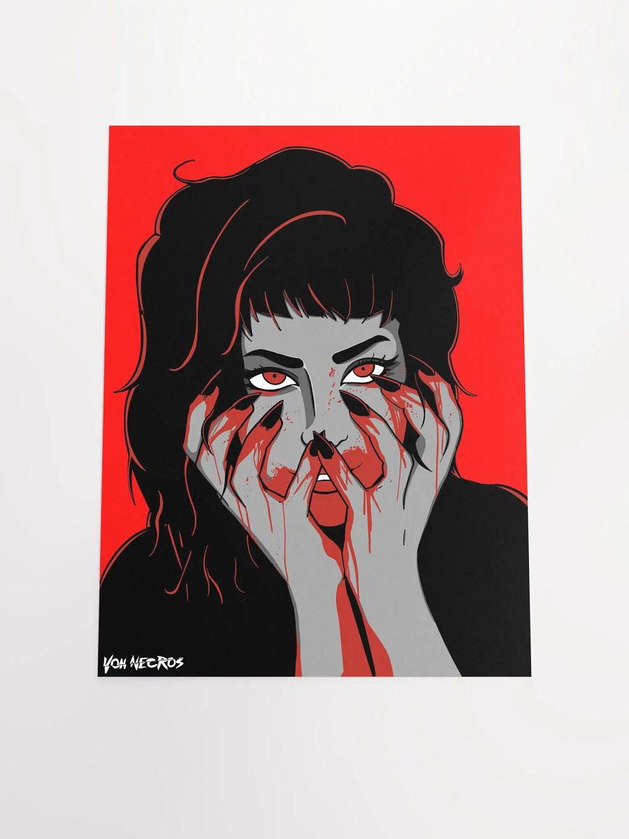 Now The Red Is All I See ART PRINT product image (4)