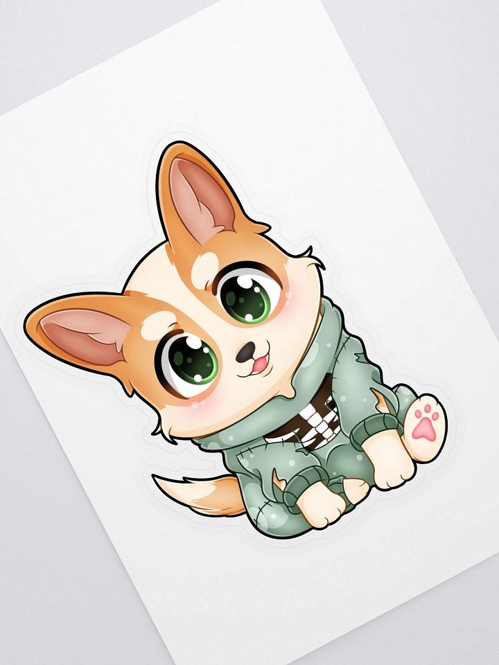 Corgi Sit Sticker product image (2)