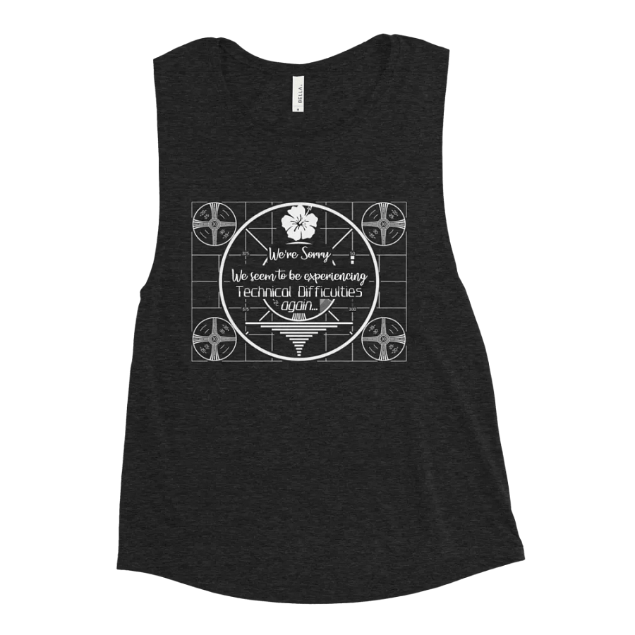 Technical Difficulties Femme Tank Top - Dark product image (2)