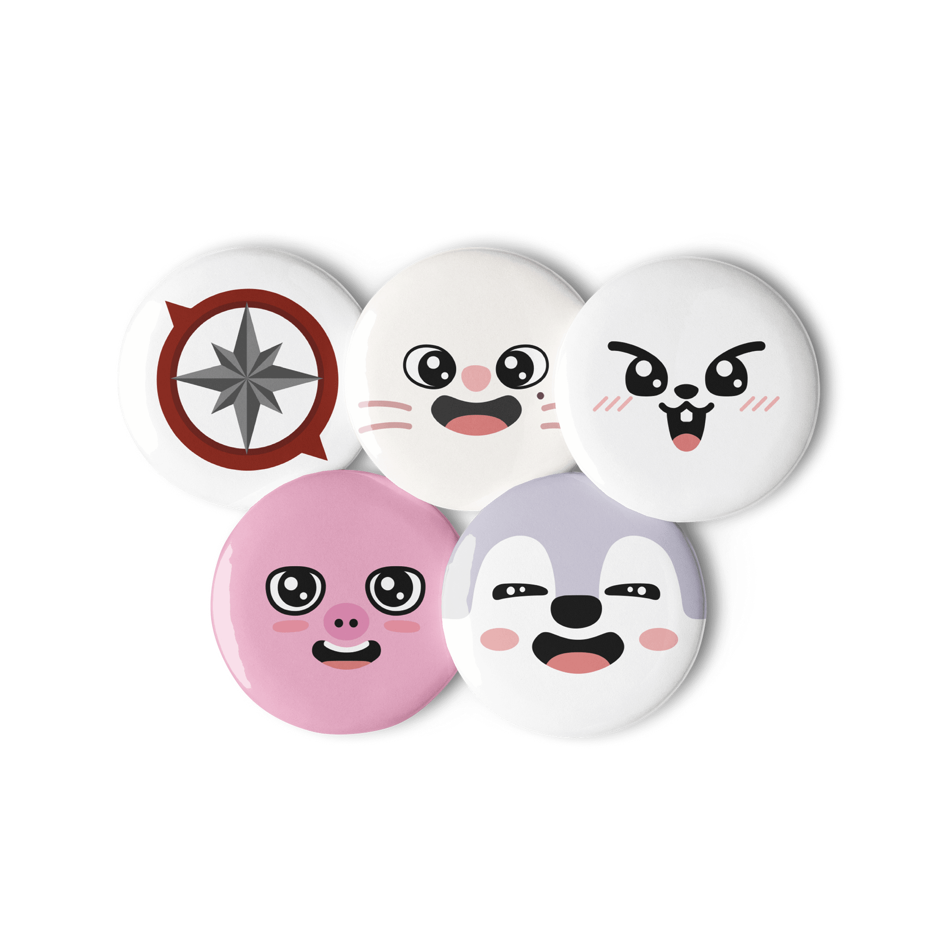 Skzoo Hyung Line Buttons product image (2)