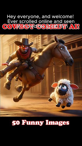 50 Funny Pixar-Style Western AI Images You MUST See!

#AIart #PixarStyle #FunnyWestern #AIgenerated #TextToImage #CowboyAI #A...