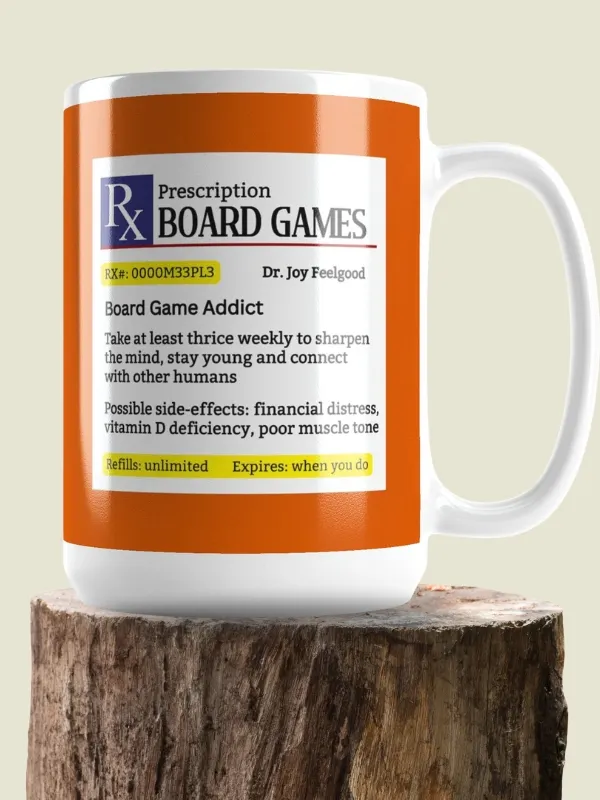 Board Game Prescription Mug product image (1)