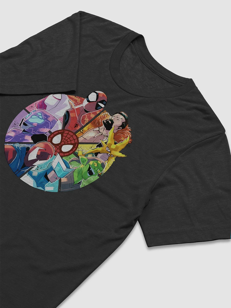 Spider-Man characters colorwheel T-shirt product image (3)
