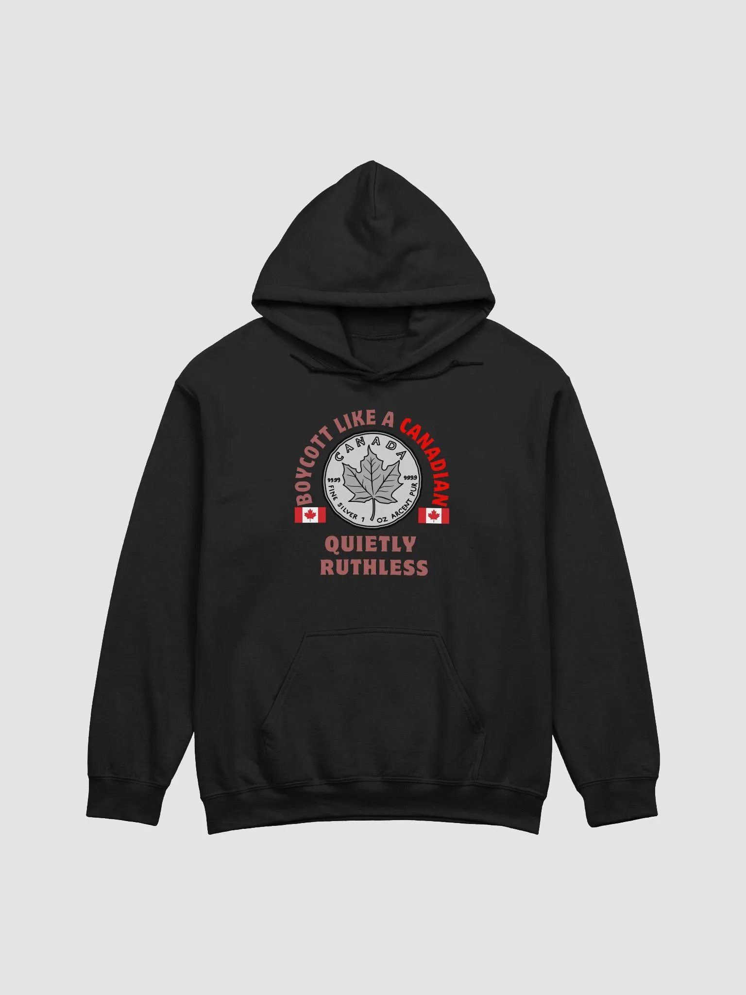 Canadian Silver Coin Design Hoodie product image (2)