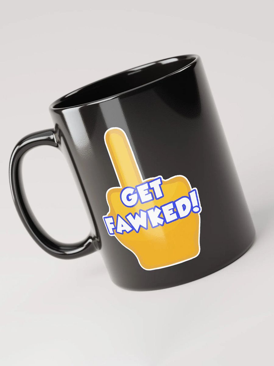 Get Fawked Black Mug product image (5)