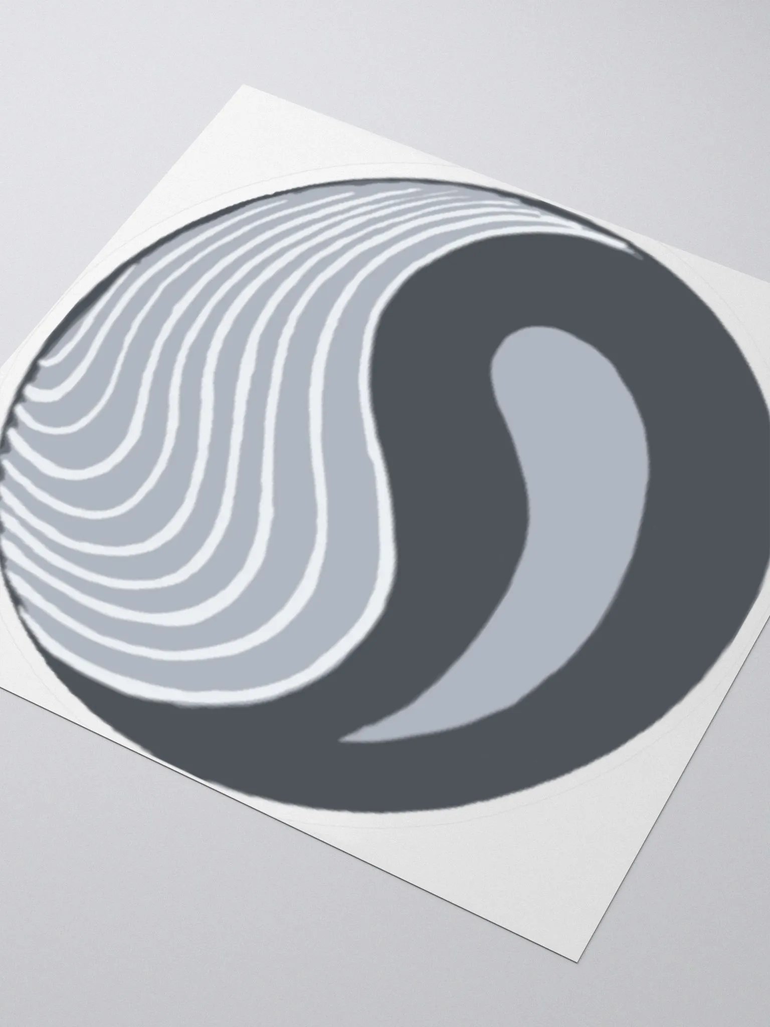 Die-cut Logo sticker product image (3)