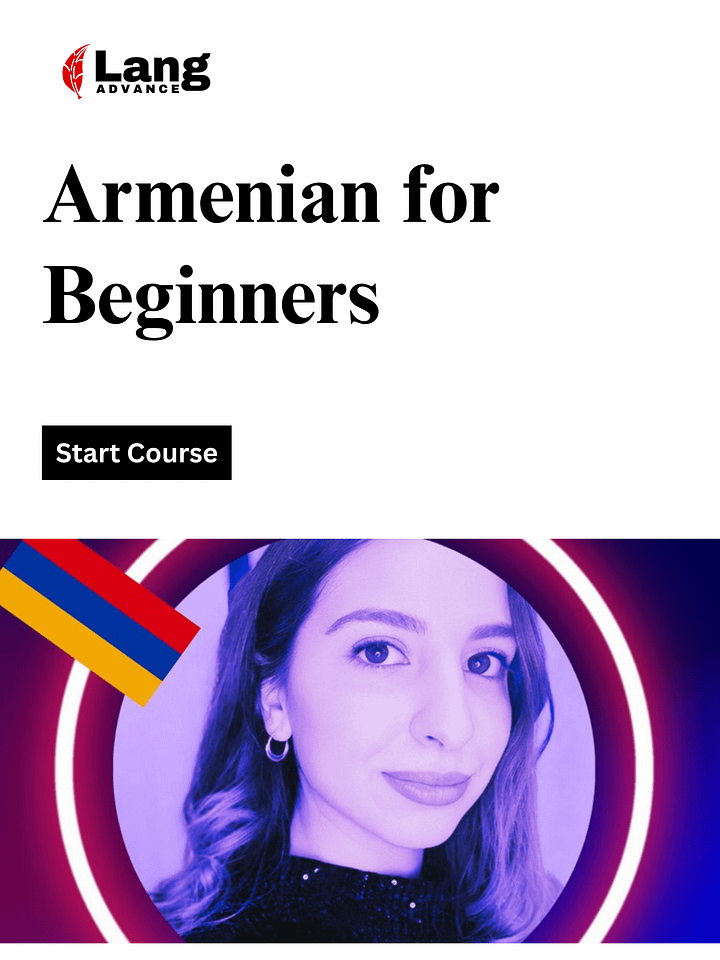 Armenian Lessons for Beginners product image (1)