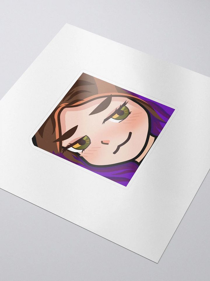 LunaMothSmug Sticker product image (2)