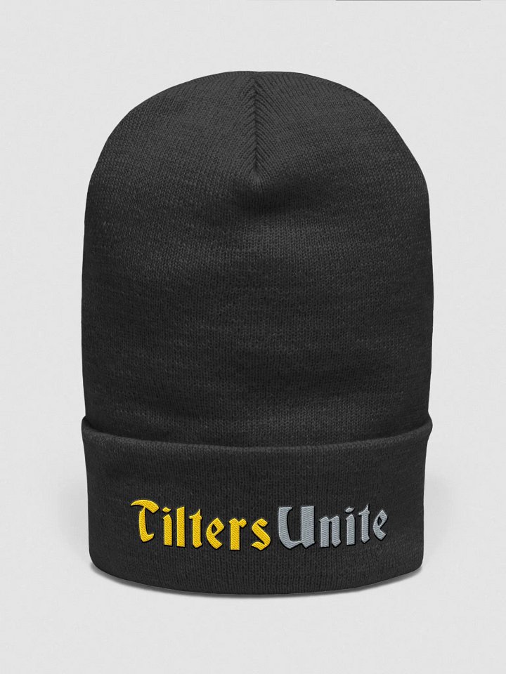 TU Cuffed Beanie - Text product image (1)