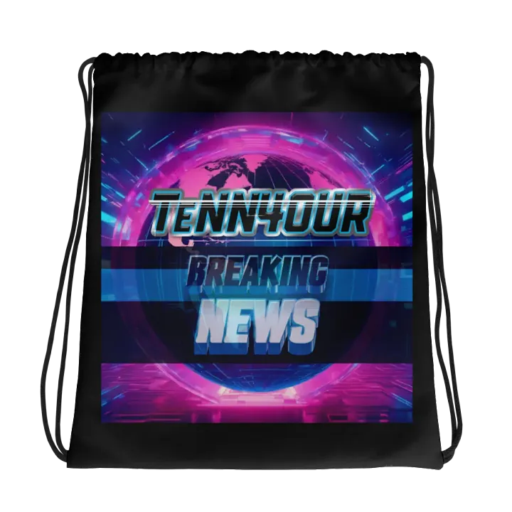 Breaking TeNN4OUR News Drawstring Bag product image (1)