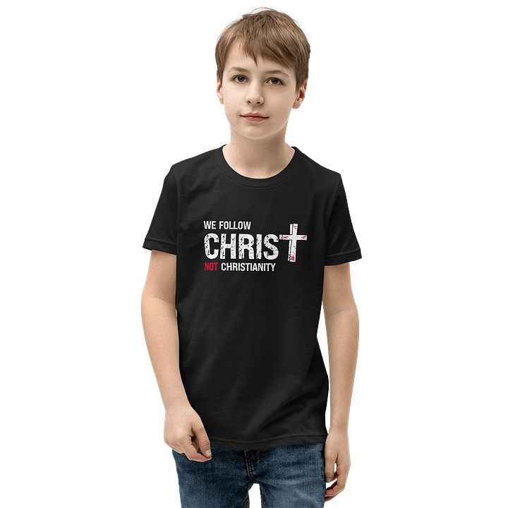 Youth We Follow Christ T-shirt product image (1)