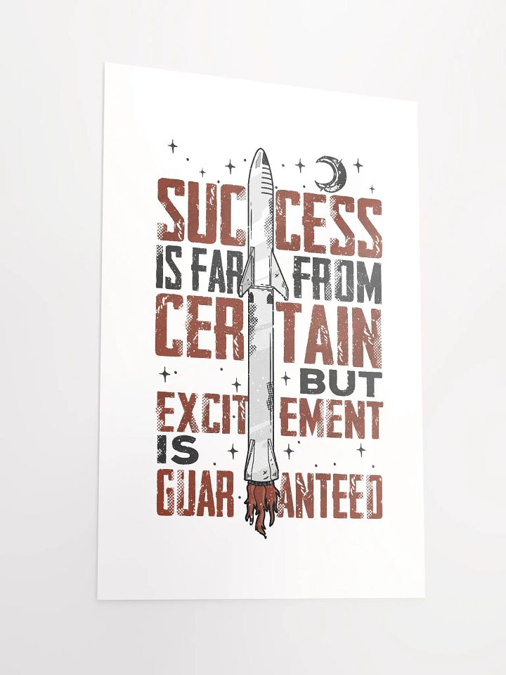 Excitement Guaranteed Poster product image (4)