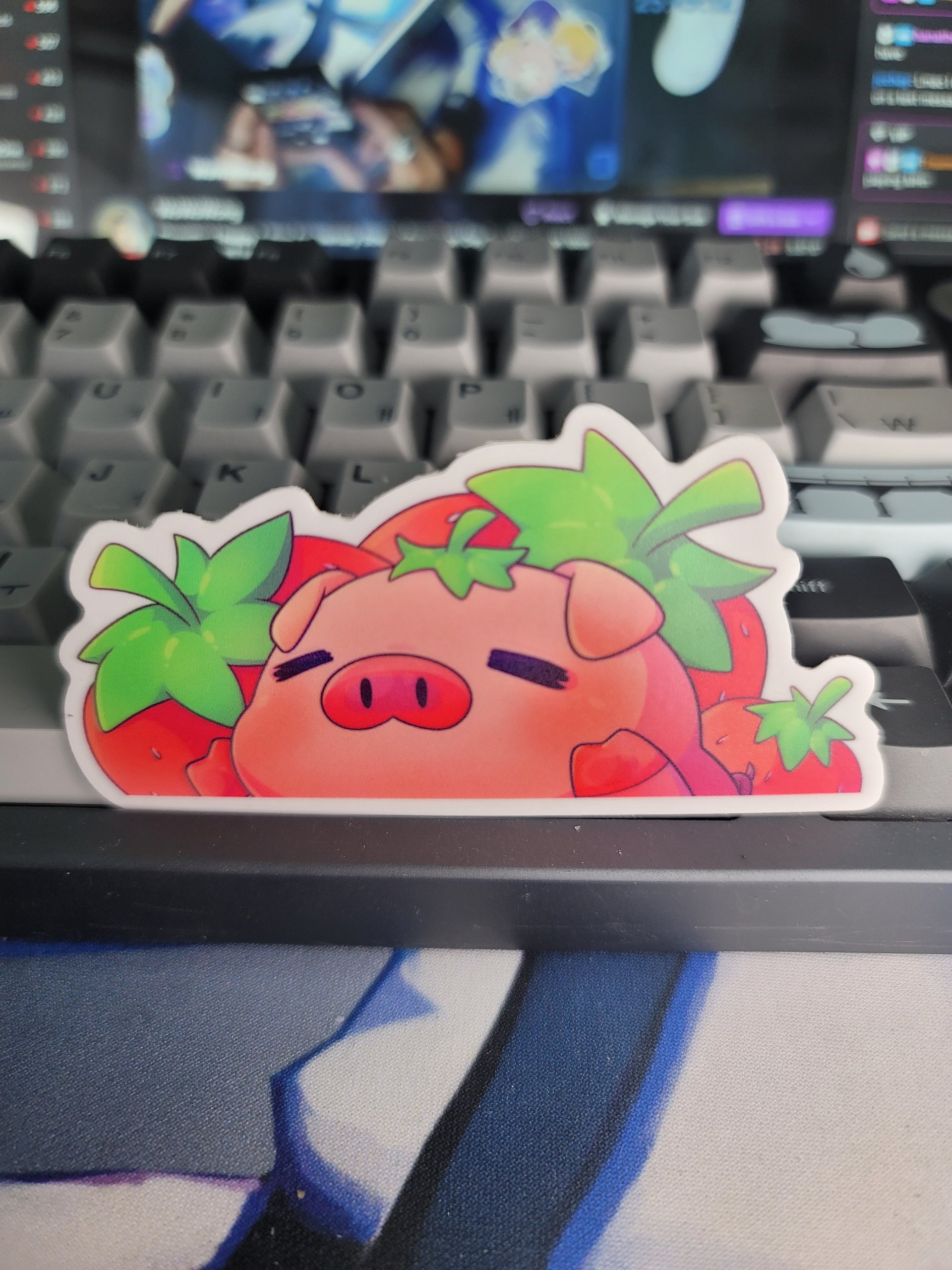 Zodiac Pig - Baby Peeker Sticker product image (1)