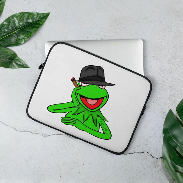 Kermit's Thug Life Laptop Sleeve product image (3)